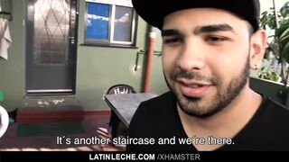 Latin - Scruffy Stud Joins a Gay-For-Pay Porno