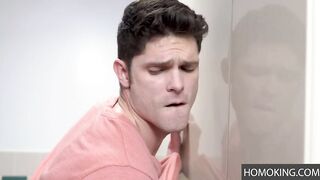 Devin Franco and Jack Hunter Fooling around at the Toilet