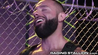 Interracial Hairy Big Dick Muscle Daddies Fucking ROUGH HARD