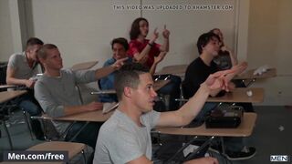 Teacher Ramon Todd fucks his student Titus after class