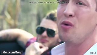 Desert outdoor fuck with hunks Pierce Paris William Seed