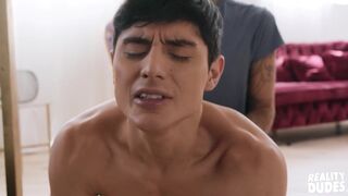 Real DUDES - Pol Fayfer Gets Horny When He Finds His Stepbrother Ken Summers Admiring His Ass