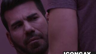 Tall and big dick Michael Delray railing hard at Billys ass