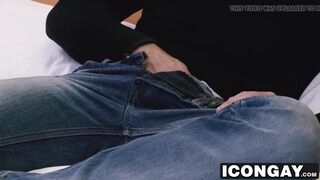 Tattooed muscular stepdaddies getting wild with eachothers