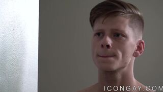 Inked hunk Michael Roman fucking ass after blowjob