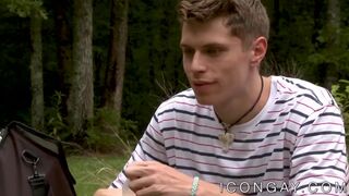 Handsome Troy Accola receives passionate Latino dicking