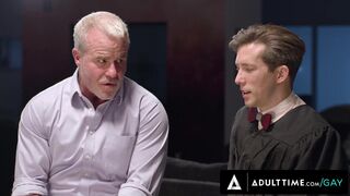 MenPOV - Newly Graduated Twink Isaac Parker Seduces His MenPOV Silver Fox Teacher Dale Savage