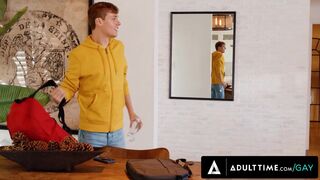 Hot - Muscular Stepdad Lawson James & Colleague Pierce Paris Fuck Stepson Together! 3-WAY