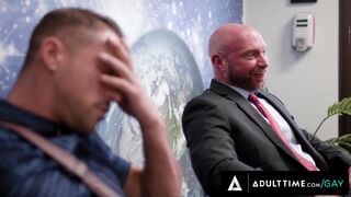 Hot - Killian Knox Almost Caught Barebacking Ripped Stranger In Public Office!