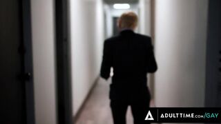 Hot - Killian Knox Almost Caught Barebacking Ripped Stranger In Public Office!