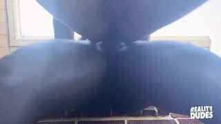 Bruno Cartella Sneaks Around Ty Shine's House and Peeks Through The Window As Ty Does Some Calisthenics - Hot Dudes