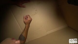 Hot Dudes - Zane Sees An Ass In The Box & Starts Fucking It & Leon Watches Until He Gets Hard