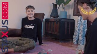 Twink :: I meet my best friend to play monopoly and I can't resist his gigantic cock.