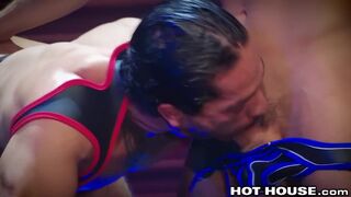 Hot Gorgeous Guy Fucks Ass with Dildo and Dick