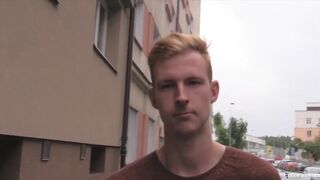 CZECH HUNTER 470 - Straight Handsome Guy Gets Barebacked For Cash
