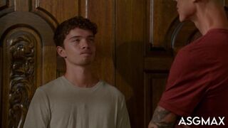 Hoss Kado Sneakily Jerked Off Under Dinner Table, Then Takes Roommates Dick - Honeyguide Pt 2