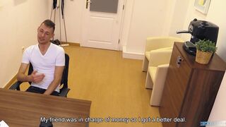 He 'll Do Anything For Money, Watch This Twink Riding A Big Stick All In Pov - Hot