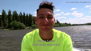 Horny Muscular Boss Interviews A New Employee For A Job