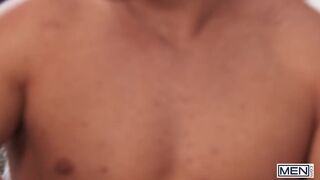 MEN - Muscular Stud MrDeepVoice Licks Dean Young's Hole, Then Fucks Him Hard In Doggystyle