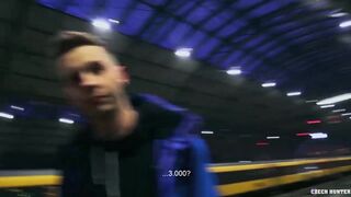 CZECH HUNTER 400 - Hot Twink Gets Picked Up From The Underground & Gets Mouthful Of Cock