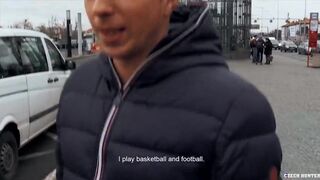 CZECH HUNTER - Amateur Twink Accepts Extra Money For Raw Anal Sex