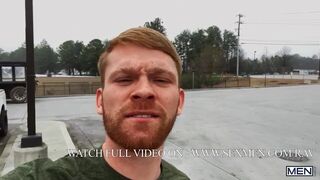 Travelling for Dick Part 3: Bareback / MEN / Kyle Connors, Calhoun Sawyer