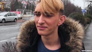 CZECH HUNTER 507 - Blonde Emo Twink Fucks Total Stranger