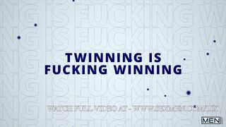 Twinning Is Fucking Winning/ MEN / Malik Delgaty, Marcus McNeil, Felix Trainor