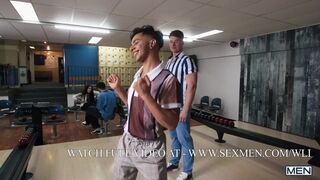 Bowling Alley Fuckdown/ MEN / Malik Delgaty, Angel Santana