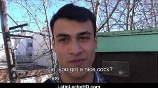 Gay Latino Boy & Straight Friend Want To Make Video For Cash