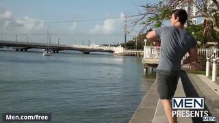 Three Hunks Get Fucked Hard Together After They Just Met