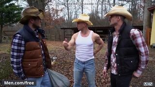 Hunks Allen Lucas Sean Maygers Ass Fucked In The Ranch