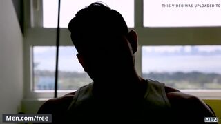 Aston Springs Rides Damien Stone's Hard Cock With His Tight