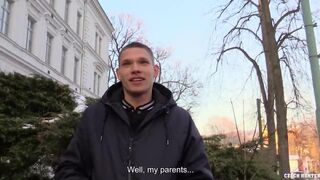 He Encounters A Twink On The Road And His Mood Changes When He Gets Offered Lots Of Cash To Suck His Dick - Hot