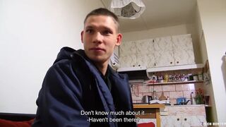 He Encounters A Twink On The Road And His Mood Changes When He Gets Offered Lots Of Cash To Suck His Dick - Hot