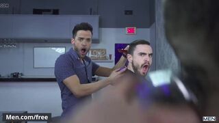 Barber shop fucking session with Morgan Blake Ethan Chase