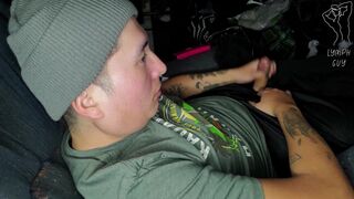 Latino Boy Cums on Shirt