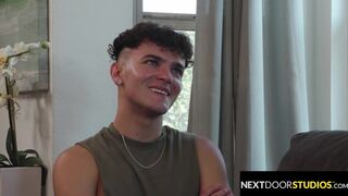 Twink Seduces Bestie's Sex Deprived Hunk BF