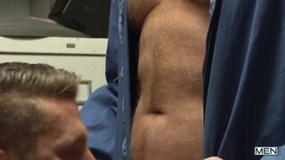 MEN - Rod Pederson Sucks Colby Jansen's Cock And Drops His Pants For A Nice Hard Dick In His Ass