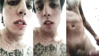 Gothic Big Cock Tattooed Satanist Cyber Sexy