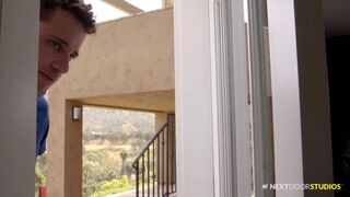 Dante Colle Caught Quin Quire Spying, Then Raw Flip Fuck