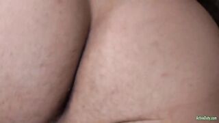 Hot Straight Tall Italian Soldier Jerks His Dick