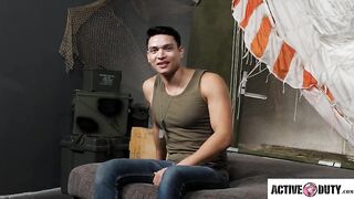 Sexy Brandon Anderson Gets Railed By Newbie Hunk