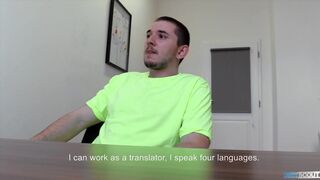 DIRTY SCOUT 237 - Male Scout Bareback's Him After His Interview For Work