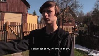 Athletic Straight Guy Gets Fucked In The Ass For The First Time In Order To Make Some Money That He Needs - Hot