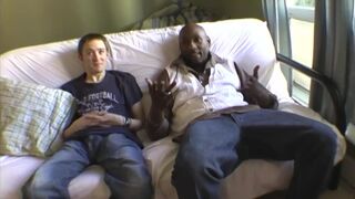 Amateur twink teen goes black