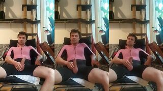 Making me cum in my wetsuit