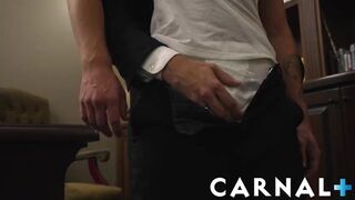 Hot Sexy suited hung holy DILF barebacks twink Dex Devall