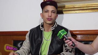 Pornstar Andre Leme is the special guest of the PapoMix suite