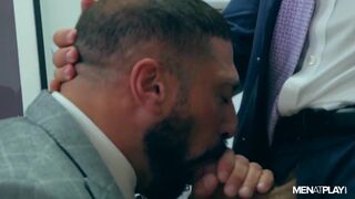 MARCO NAPOLI GETS BANGED BY DIEGO REYES ON HIS OWN DESK